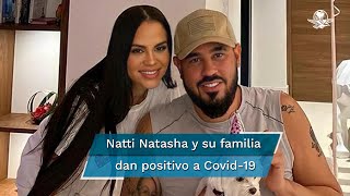 Natti Natasha su esposo Raphy Pina y su bebé se contagian de Covid [upl. by Ardnuassac590]