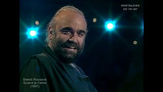 Demis Roussos  Quand je taime 1987 [upl. by Mayram]