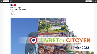 Livret du citoyen à connaître par cœur pour lentretien de naturalisation en préfecture [upl. by Aninaig783]