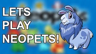 Lets Play Neopets Episode 1 Neopets 100 Playthrough [upl. by Miza]