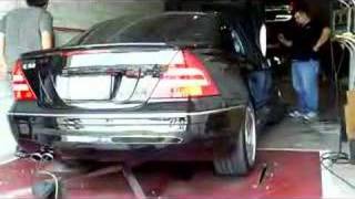 C32 AMG 1st Dyno Pass [upl. by Notsej]