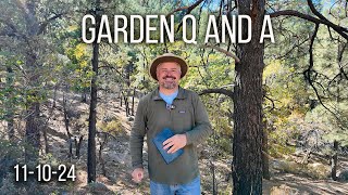 Great Garden Questions from Subscribers  Planting Transplanting Plant Zones Wood Chips [upl. by Eilram]