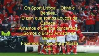 Canticos do benfica com letra [upl. by Gregoor]