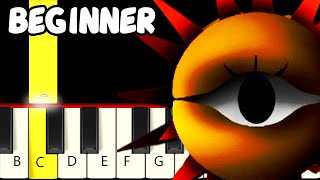 All Sprunki INFECTED Tunes  Slow and Easy Piano Tutorial  Beginner [upl. by Nallek13]