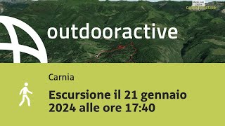 Escursione il 21 gennaio 2024 alle ore 1740 [upl. by Nivets]