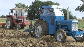 FORDSON NEW PERFORMANCE SUPER DEXTA FORD 4000 AND IH 574 AND CULTIVATORS [upl. by Gil]