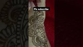 Mehndi design 2024 new style simple back hand mehndi karwachauthmehendi bride art heena vairal [upl. by Elleunamme373]