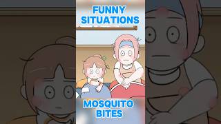 Funny Cartoon insomnia because of mosquitoes funny funnycartoon cute shorts cartoon [upl. by Rednaeel]