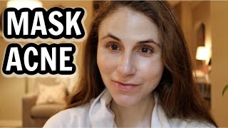 Mask acne skin care tips Dr Dray [upl. by Zzabahs738]