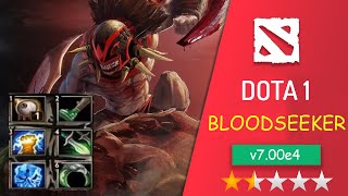 BLOODSEEKER OFFLANE Controla el DOTA  v700e4  Dota 1 RGC [upl. by Ninos741]