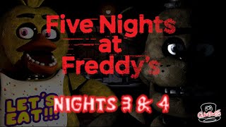 Fnaf 1 capítulo 2 Chica me ataca por primera vez [upl. by Oludoet]