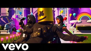 Marshmello  VIBR8 Fortnite Music Video New Marshmello Maximum Bounce Emote [upl. by Barnett]