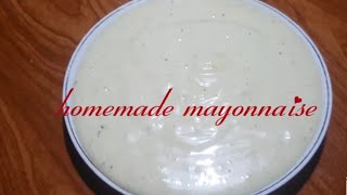 Homemade mayonnaise recipe by easy recipes in lockdown [upl. by Moersch]