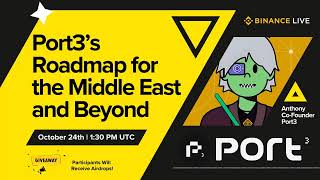 Port3’s Roadmap for the Middle East and Beyond [upl. by Miran]