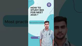 Best way to read biology for NEET2025shorts neet neetaspirant [upl. by Connell]