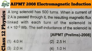 A long solenoid has 500 turns  When a current of 2A is passed through it  the resulting magnetic [upl. by Marcella776]