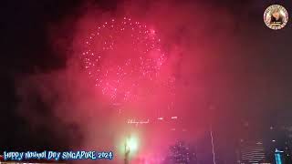 SINGAPORE FIREWORKS NDP 2024 [upl. by Pawsner]