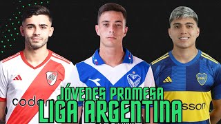 JÓVENES PROMESA de la LIGA ARGENTINA  FC 24 [upl. by Kenji]