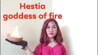 Hestia Greek Goddess of Hearth and Home  Roman Vesta [upl. by Alexina]