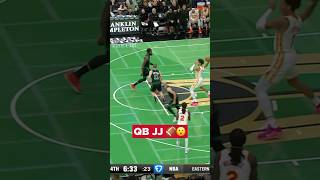 What a pass jalenjohnson nba hawks [upl. by Elleron]