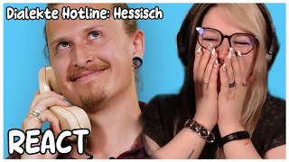 Zesschen reagiert Dialekte Hotline Hessisch [upl. by Ahseyi]