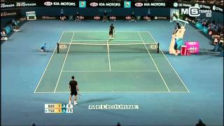 Australian Open 2008  Novak Djokovic Vs Jo Wilfried Tsonga Highlights ᴴᴰ [upl. by Charlena]