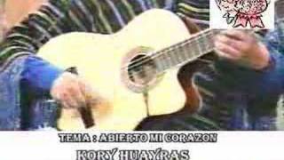 Kory Huayras ABIERTO MI CORAZON [upl. by Mary]