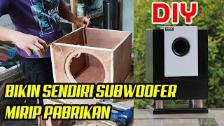 membuat subwoofer 10 inch super horeg [upl. by Lovato]