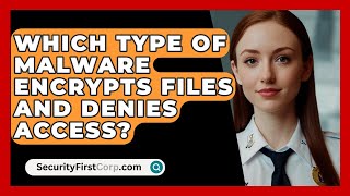 Which Type Of Malware Encrypts Files And Denies Access  SecurityFirstCorpcom [upl. by Enilekaj666]