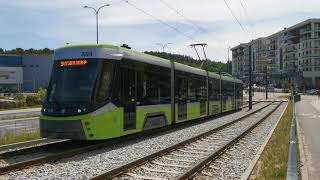 🇵🇱 Olsztyn Trams  ZDZiT Durmazlar Panorama DRP5H05 Tram 2024 [upl. by Eirhtug]