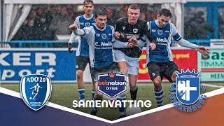 Spakenburg sinds september ONGESLAGEN 😱  ADO20 vs SV Spakenburg  Samenvatting Betnation Divisie [upl. by Hadeehuat]