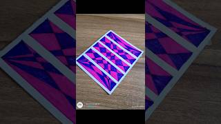 Tessellation art art easy drawing trending painting shorts tessellation [upl. by Iveson]