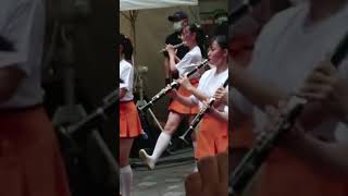 【Kyoto Tachibana High School Brass Band】京都橘高校吹奏楽部Orange Devils Tokyo Parade オレンジの悪魔クラリネットパート東京パレード [upl. by Johen524]