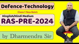 ScienceTech for RASpre 2024 by Dharmendra Sir [upl. by Oberon]