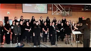 Salish Secondary Choir amp Teachers Surrey BC Remembrance Day performing Fix You Nov 07 2024 [upl. by Julina711]