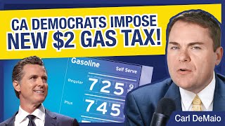 CA Democrats Impose New 2 Gas Tax [upl. by Lelith328]