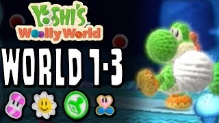 Yoshis Woolly World Level 13  100 Sunny Flowers Stamp Patches Wonder Wools amp Full Health [upl. by Norvan]