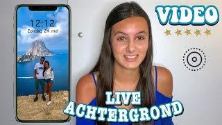 HOE zet je een VIDEO als ACHTERGROND Live Achtergrond Makkelijk amp SUPER LEUK pt2 [upl. by Shelby]