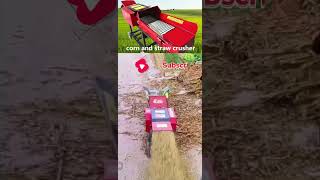 corn and straw crusher grass eater machine makemoney chinafactory business buy farming [upl. by Arikehs336]