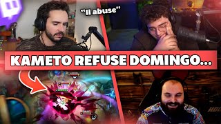 DOMINGO OUTRÉ PAR LA RAISON DU REFUS DE KAMETO  Best Of LoL 862 Réactions [upl. by Witt]