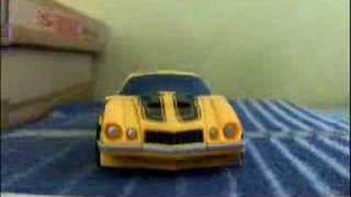 Bumblebee vs Barricade stop motion [upl. by Kessia]