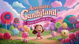 Adventures in Candyland Sweet Surprises Await Animated Story For Kids [upl. by Stedmann]