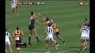 Shannon Hurn with a massive goal [upl. by Assiled]