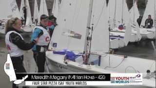 Four Star Pizza ISAF Youth Worlds  Day Three Highlights [upl. by Ahsaelat]