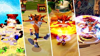 Evolution of Crash Bandicoot spin 1996  2020 [upl. by Silver]