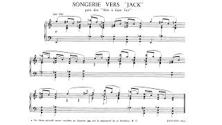 Erik Satie 1897 Songerie vers Jack [upl. by Rinaldo]