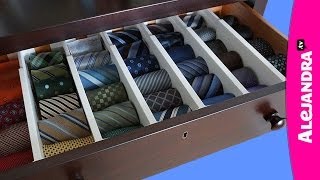 How to Organize Ties [upl. by Settera550]