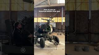 How to use the Bofors gun ww2 [upl. by Eiclud586]