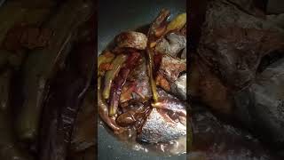 Fish Steak with Eggplant shortvideo [upl. by Albert80]