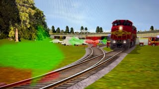 AWVR 777 VS 7375 Trainz Remake [upl. by Aelam]